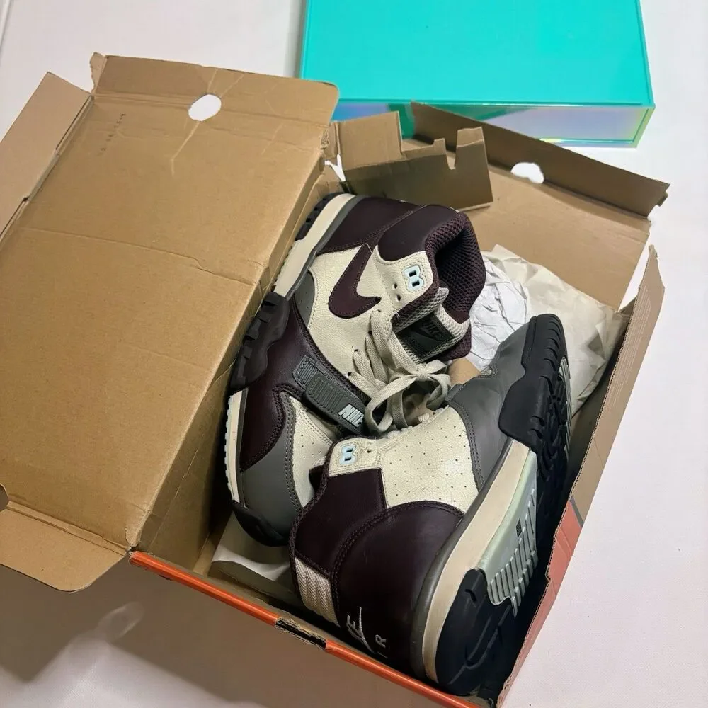 2003 Nike Air Trainer 1 Twisted Prep Pack Clay Mahogany 9.5 Style 306530 221